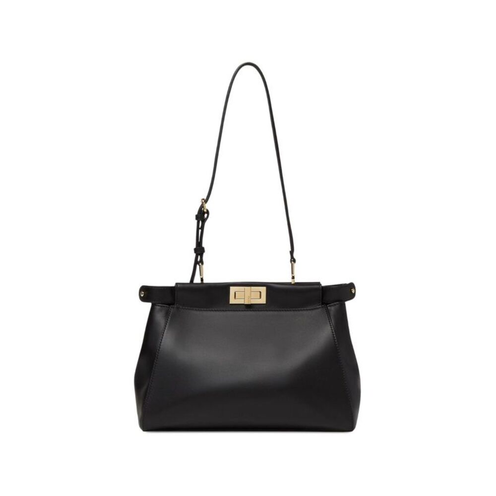 Fendi Women My Peekaboo Small Leather Handbag